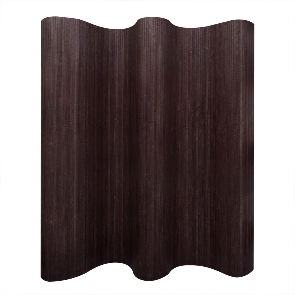 Room Divider Bamboo Dark Brown 250x165 cm- Room Dividers - HomeShopIreland - Home Shop Ireland - Room Dividers - Room Divider Bamboo Dark Brown 250x165 cm