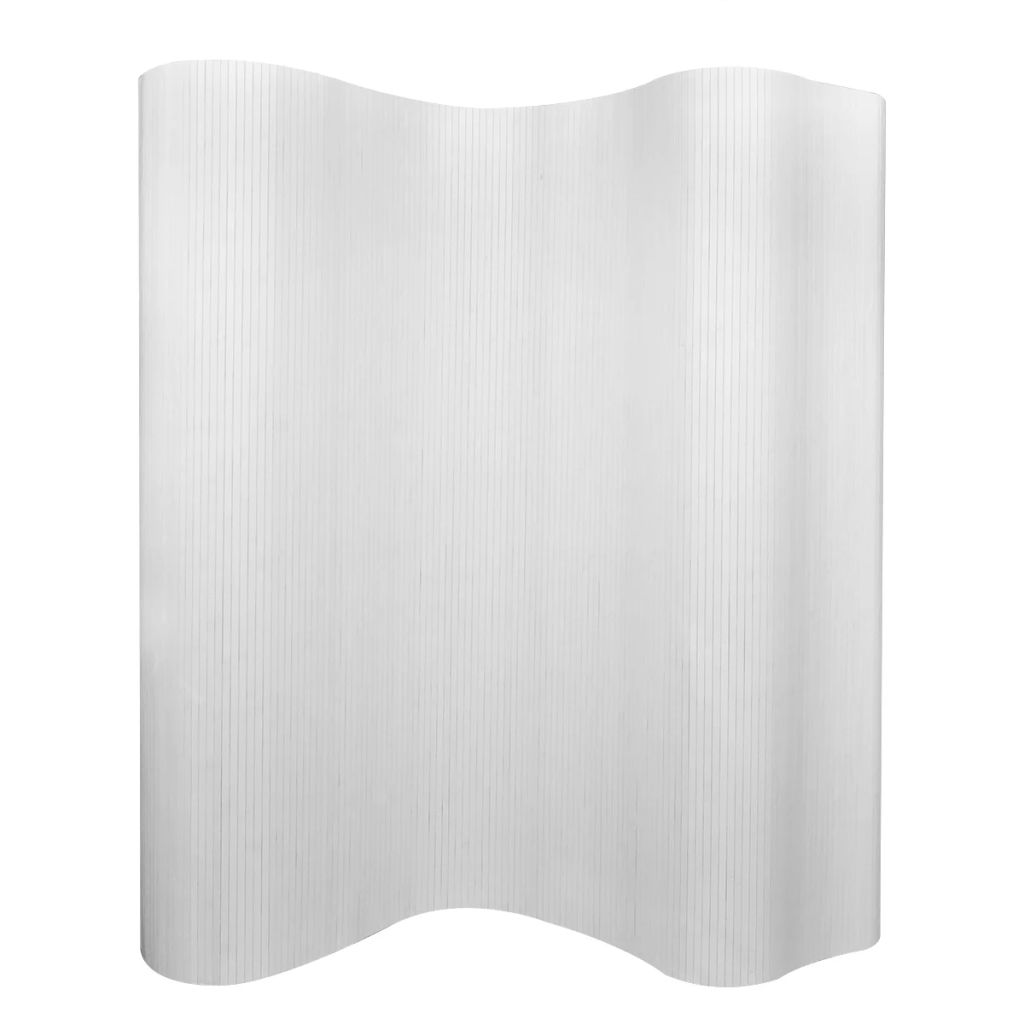 Room Divider Bamboo White 250x165 cm- Room Dividers - HomeShopIreland - Home Shop Ireland - Room Dividers - Room Divider Bamboo White 250x165 cm