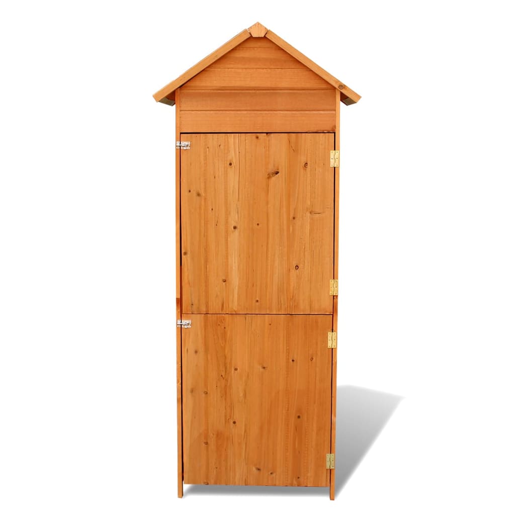Garden Storage Cabinet Brown 79x49x190 cm- Outdoor Storage Boxes - HomeShopIreland - Home Shop Ireland - Outdoor Storage Boxes - Garden Storage Cabinet Brown 79x49x190 cm
