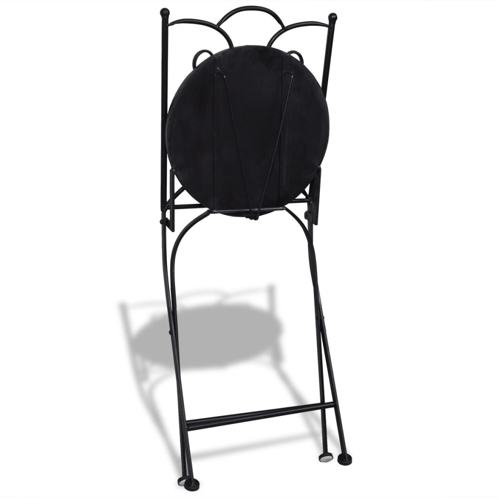 3 Piece Bistro Set Ceramic Tile Terracotta- Outdoor Furniture Sets - HomeShopIreland - Home Shop Ireland - Outdoor Furniture Sets - 3 Piece Bistro Set Ceramic Tile Terracotta