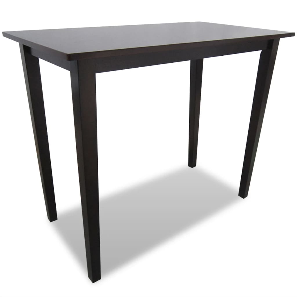 Wooden Bar Table Brown- Kitchen & Dining Room Tables - HomeShopIreland - Home Shop Ireland - Kitchen & Dining Room Tables - Wooden Bar Table Brown