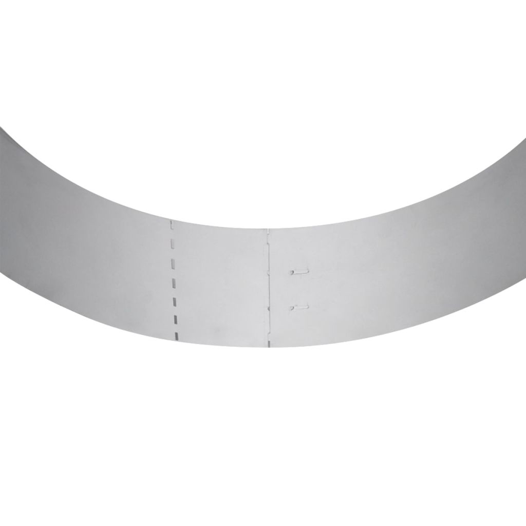 Set of 15 Flexible Lawn Fence Galvanised Steel 100 x 15 cm- Garden Borders & Edging - HomeShopIreland - Home Shop Ireland - Garden Borders & Edging - Set of 15 Flexible Lawn Fence Galvanised Steel 100 x 15 cm