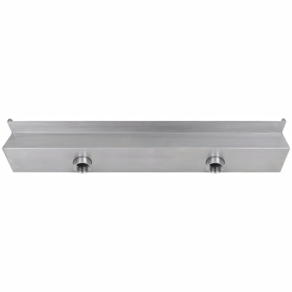 Rectangular Waterfall Pool Fountain Stainless Steel 90 cm- Fountains & Waterfalls - HomeShopIreland - Home Shop Ireland - Fountains & Waterfalls - Rectangular Waterfall Pool Fountain Stainless Steel 90 cm