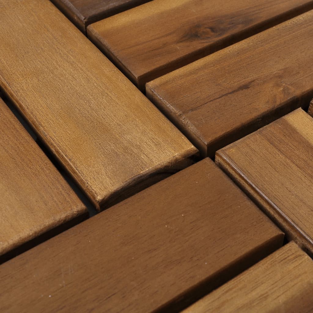 Decking Tiles 30 x 30 cm Acacia Set of 30- Flooring & Carpet - HomeShopIreland - Home Shop Ireland - Flooring & Carpet - Decking Tiles 30 x 30 cm Acacia Set of 30