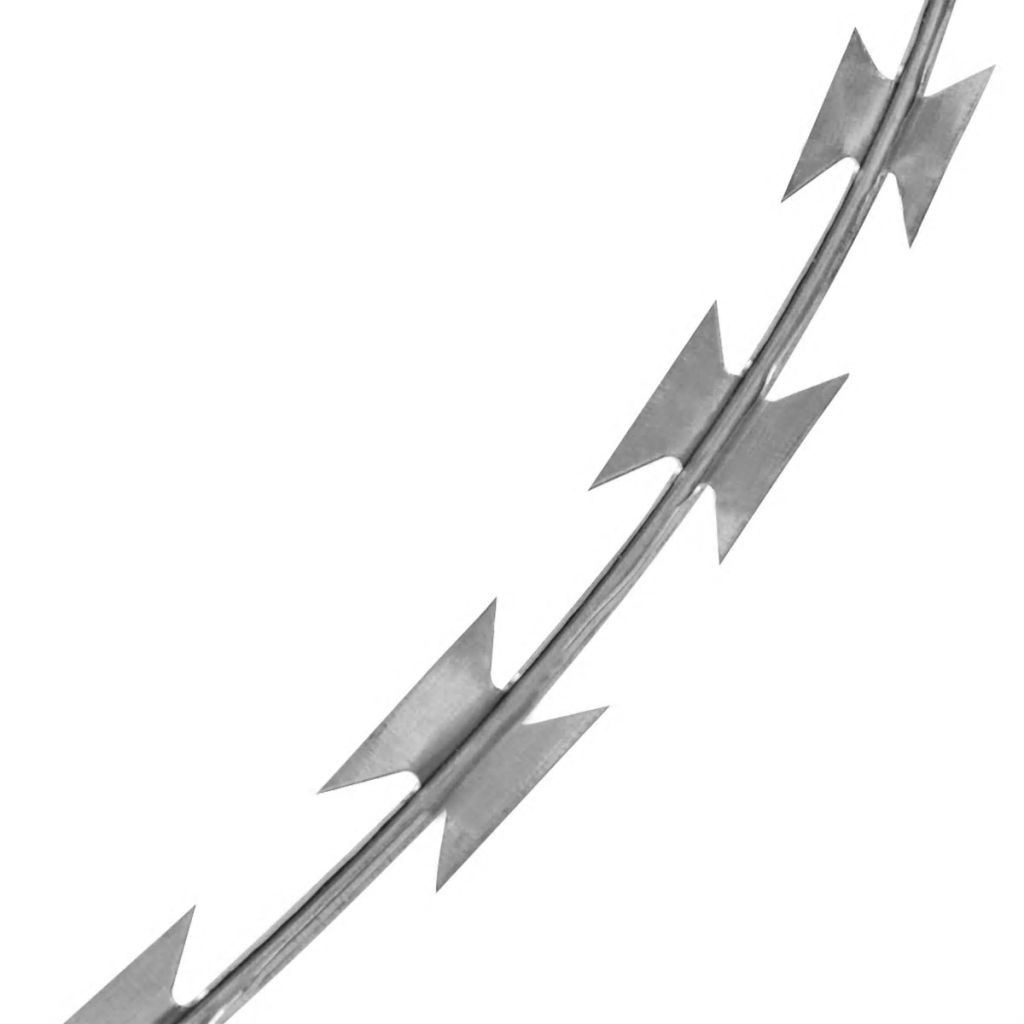 BTO-22 Clipped Concertina NATO Razor Wire Galvanised Steel 150 m- Chain, Wire & Rope - HomeShopIreland - Home Shop Ireland - Chain, Wire & Rope - BTO-22 Clipped Concertina NATO Razor Wire Galvanised Steel 150 m