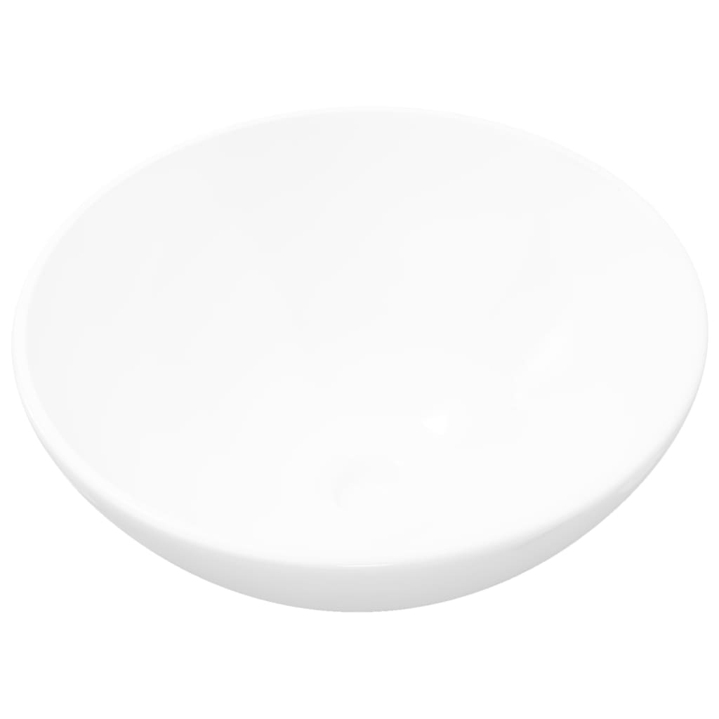 Ceramic Bathroom Sink Basin White Round- Bathroom Basins - HomeShopIreland - Home Shop Ireland - Bathroom Basins - Ceramic Bathroom Sink Basin White Round