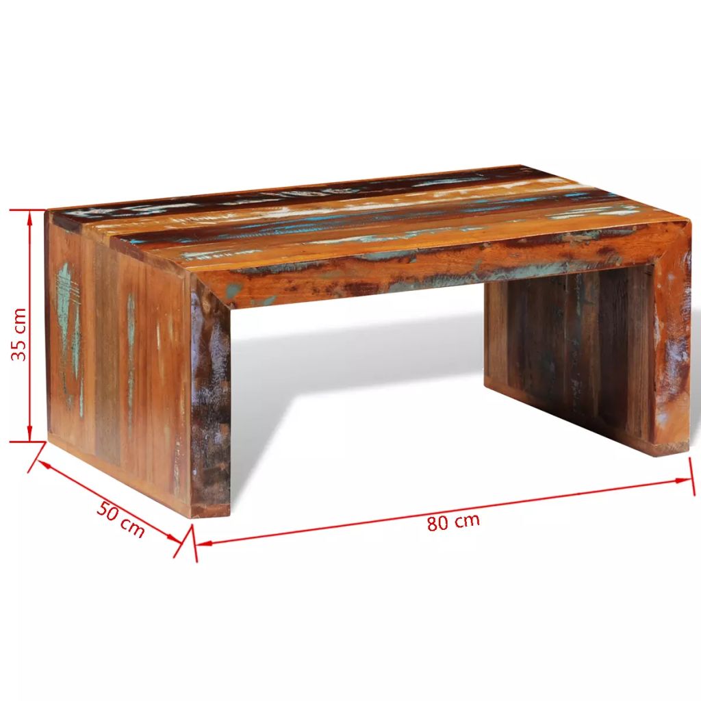 Coffee Table Reclaimed Wood- Coffee Tables - HomeShopIreland - Home Shop Ireland - Coffee Tables - Coffee Table Reclaimed Wood