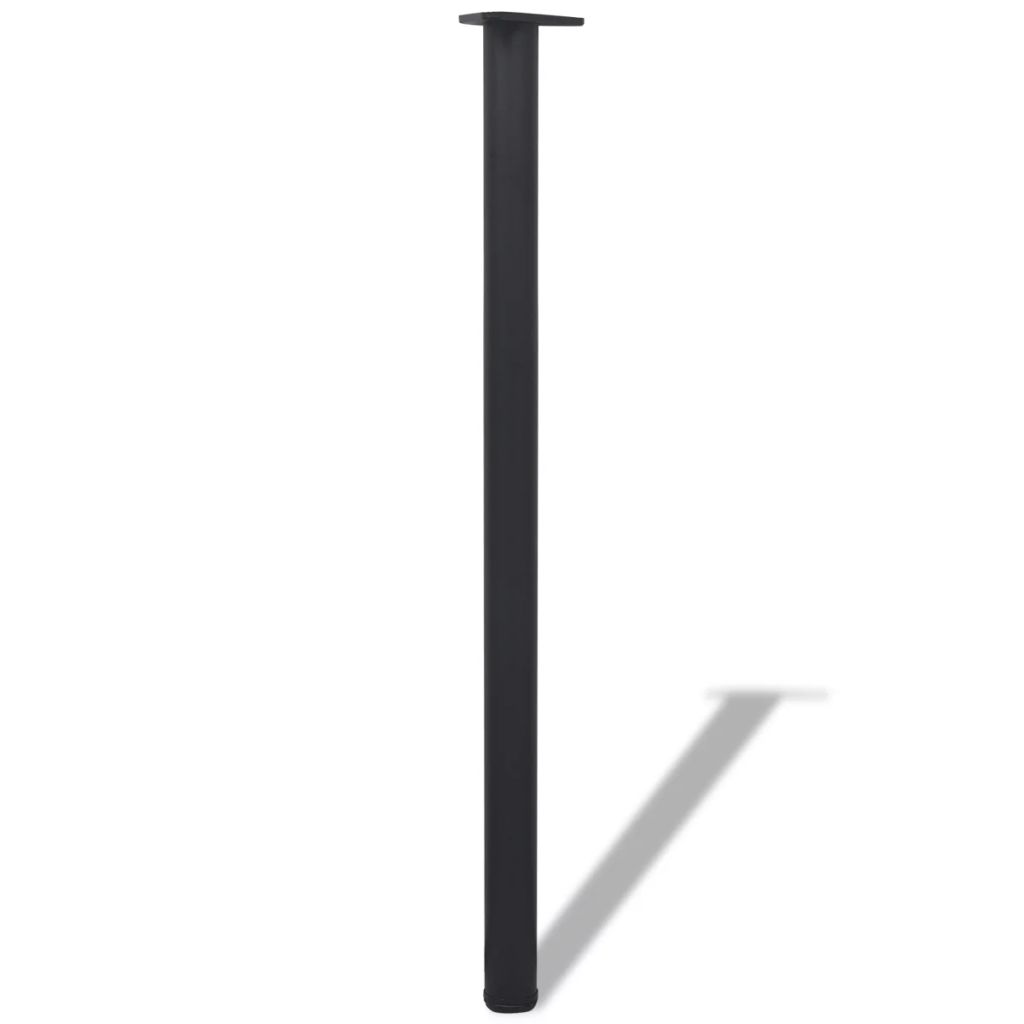 4 Height Adjustable Table Legs Black 1100 mm- Table Legs - HomeShopIreland - Home Shop Ireland - Table Legs - 4 Height Adjustable Table Legs Black 1100 mm
