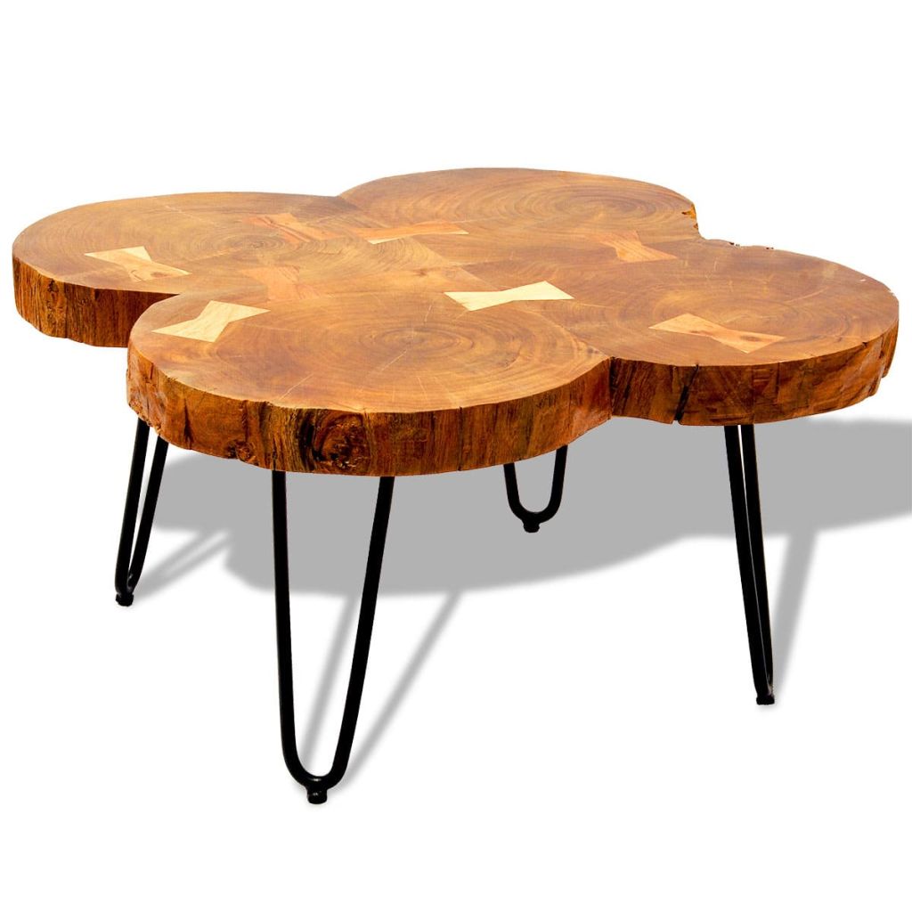 Coffee Table 35 cm 4 Trunks Solid Sheesham Wood- Coffee Tables - HomeShopIreland - Home Shop Ireland - Coffee Tables - Coffee Table 35 cm 4 Trunks Solid Sheesham Wood