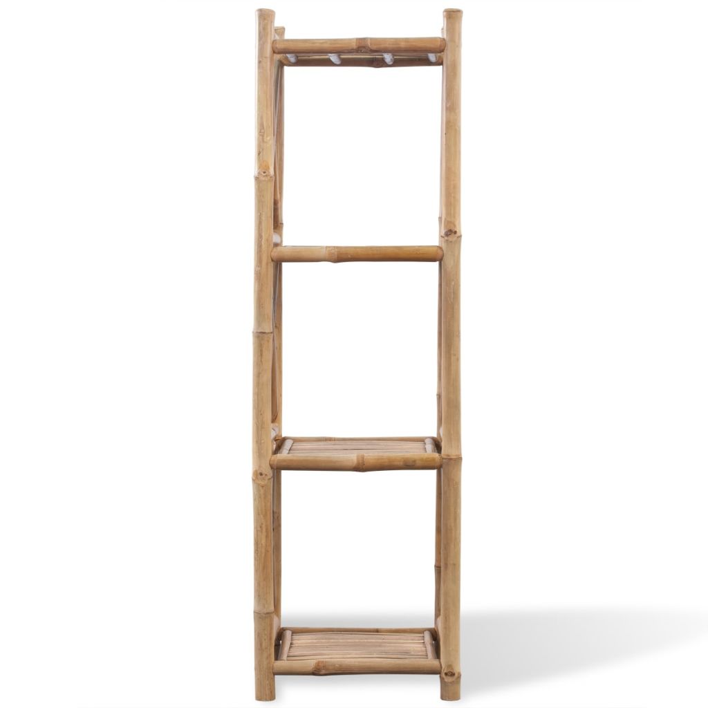 4-Tier Square Bamboo Shelf- Bookcases & Standing Shelves - HomeShopIreland - Home Shop Ireland - Bookcases & Standing Shelves - 4-Tier Square Bamboo Shelf