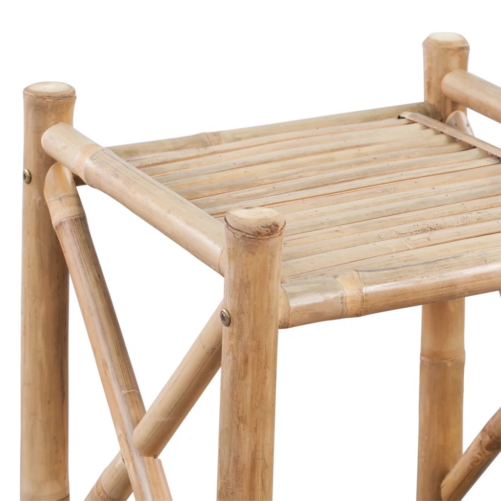 4-Tier Square Bamboo Shelf- Bookcases & Standing Shelves - HomeShopIreland - Home Shop Ireland - Bookcases & Standing Shelves - 4-Tier Square Bamboo Shelf