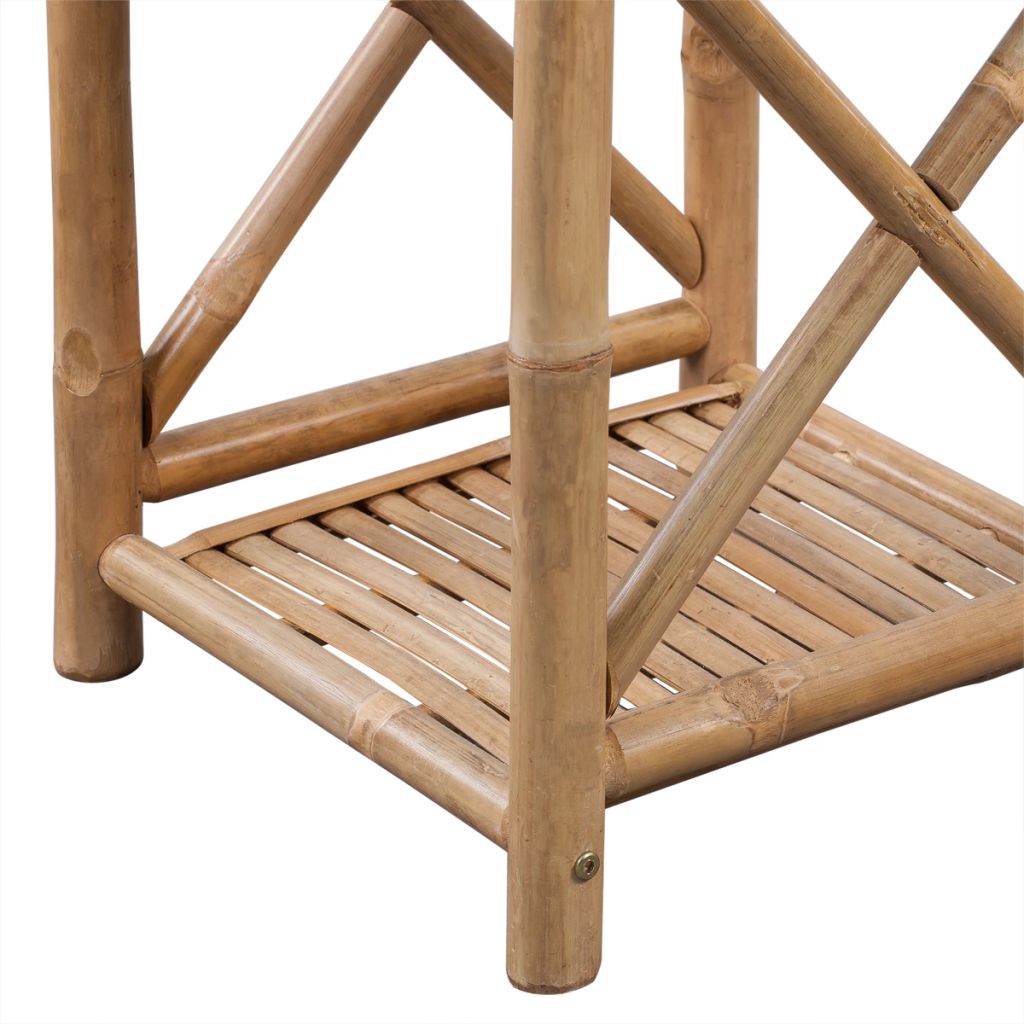 4-Tier Square Bamboo Shelf- Bookcases & Standing Shelves - HomeShopIreland - Home Shop Ireland - Bookcases & Standing Shelves - 4-Tier Square Bamboo Shelf