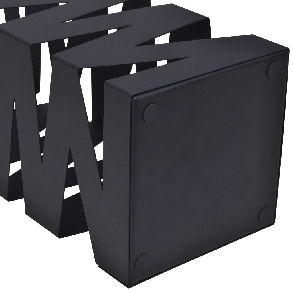 Black Square Umbrella Stand Storage Holder Walking Stick Steel 48.5 cm- Umbrella Stands & Racks - HomeShopIreland - Home Shop Ireland - Umbrella Stands & Racks - Black Square Umbrella Stand Storage Holder Walking Stick Steel 48.5 cm