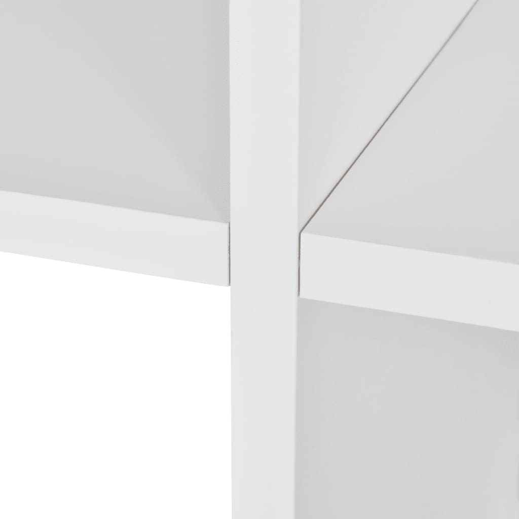 Staircase Bookcase/Display Shelf 142 cm White- Bookcases & Standing Shelves - HomeShopIreland - Home Shop Ireland - Bookcases & Standing Shelves - Staircase Bookcase/Display Shelf 142 cm White