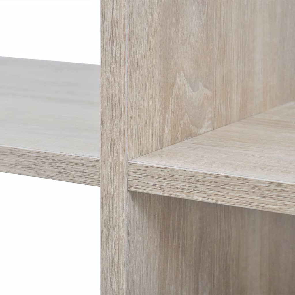 Staircase Bookcase/Display Shelf 107 cm Oak- Bookcases & Standing Shelves - HomeShopIreland - Home Shop Ireland - Bookcases & Standing Shelves - Staircase Bookcase/Display Shelf 107 cm Oak