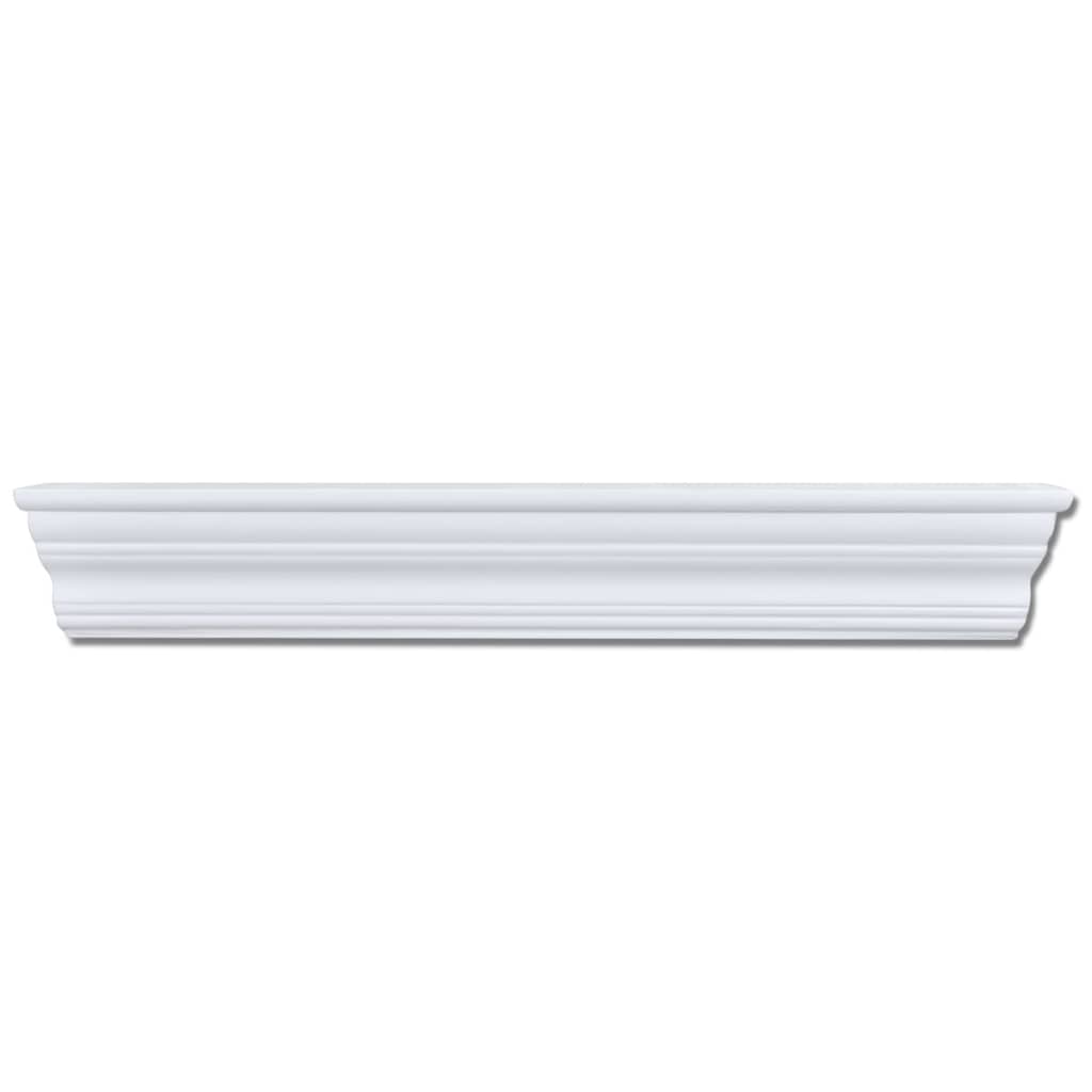 Wall Shelves Aaliyah 2 pcs White- Wall Shelves & Ledges - HomeShopIreland - Home Shop Ireland - Wall Shelves & Ledges - Wall Shelves Aaliyah 2 pcs White
