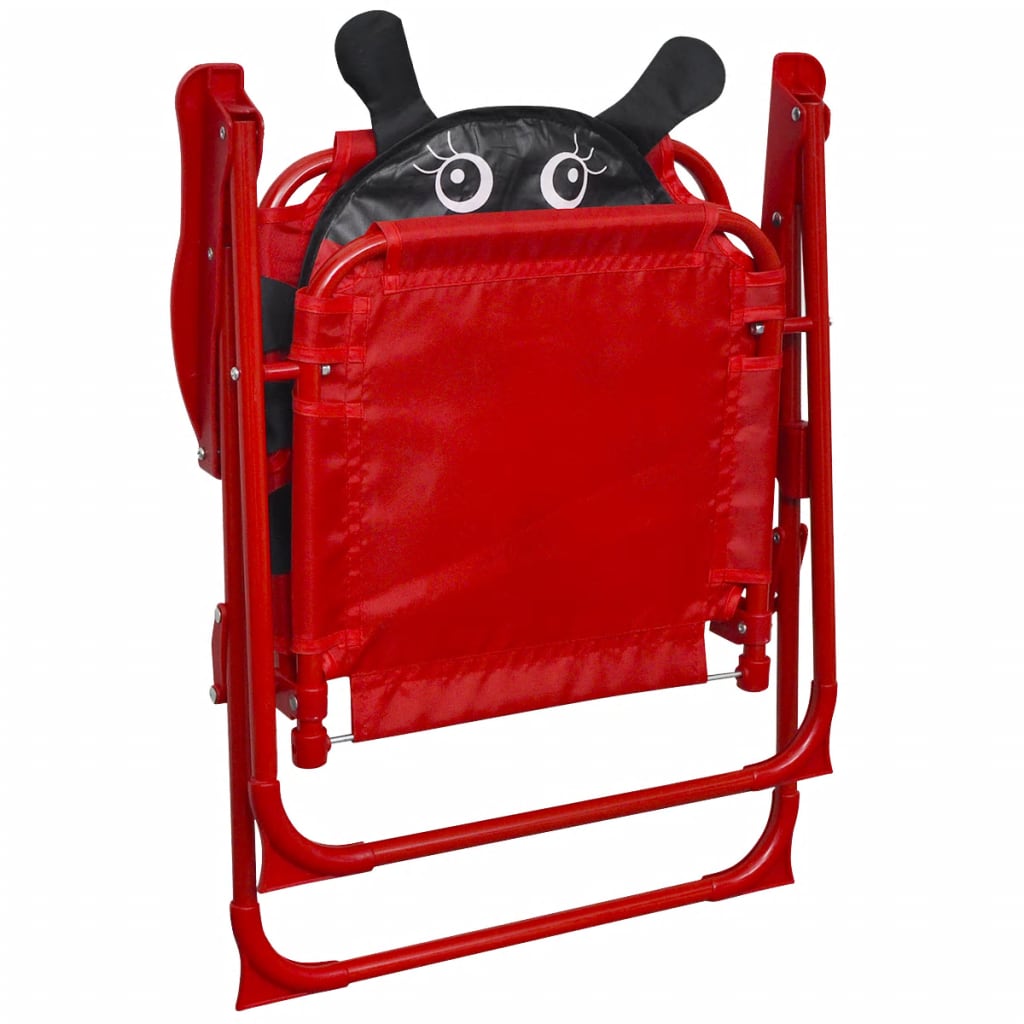 3 Piece Kids' Garden Bistro Set with Parasol Red- Outdoor Furniture Sets - HomeShopIreland - Home Shop Ireland - Outdoor Furniture Sets - 3 Piece Kids' Garden Bistro Set with Parasol Red