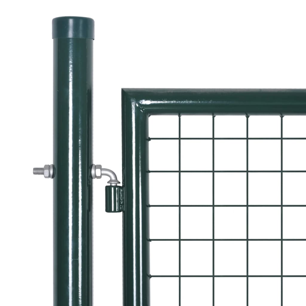 Double Door Fence Gate Powder-Coated Steel- Gates - HomeShopIreland - Home Shop Ireland - Gates - Double Door Fence Gate Powder-Coated Steel