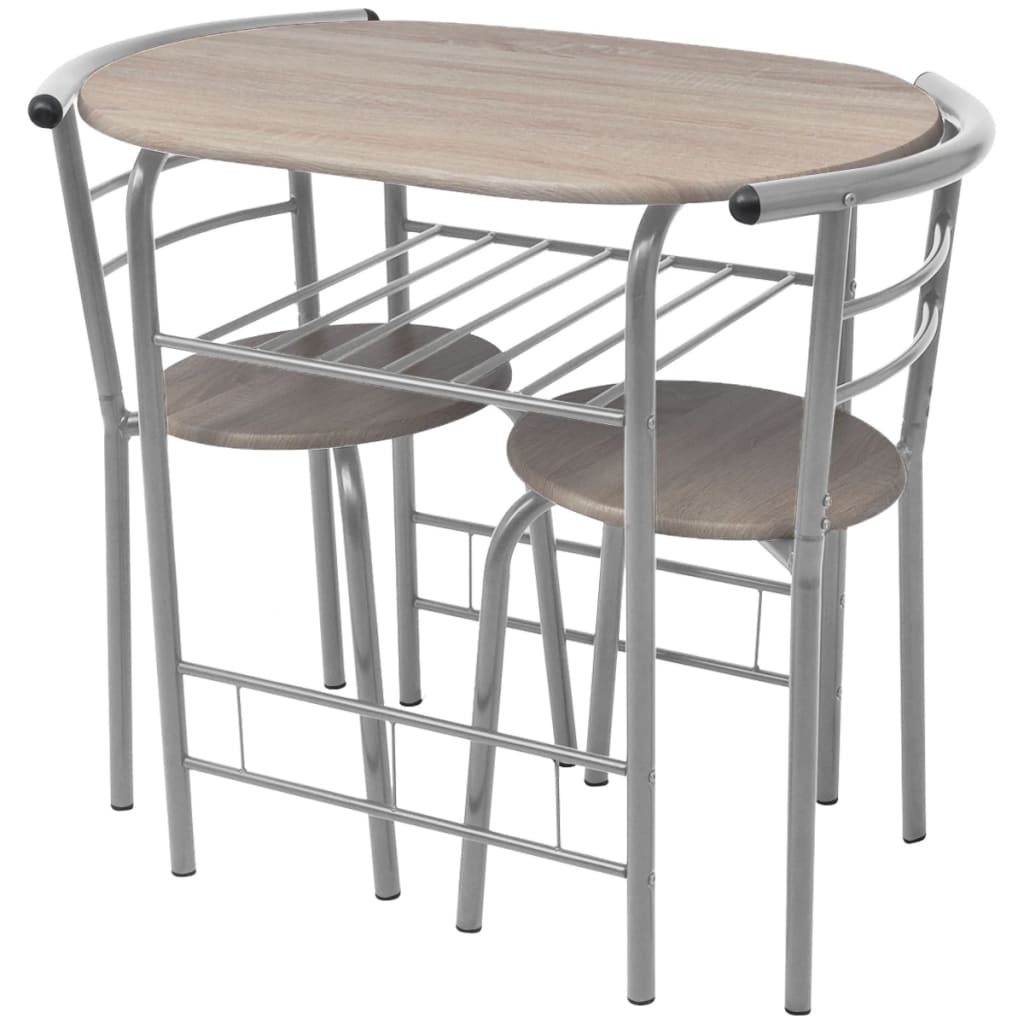 Breakfast Bar Set MDF- Kitchen & Dining Furniture Sets - HomeShopIreland - Home Shop Ireland - Kitchen & Dining Furniture Sets - Breakfast Bar Set MDF