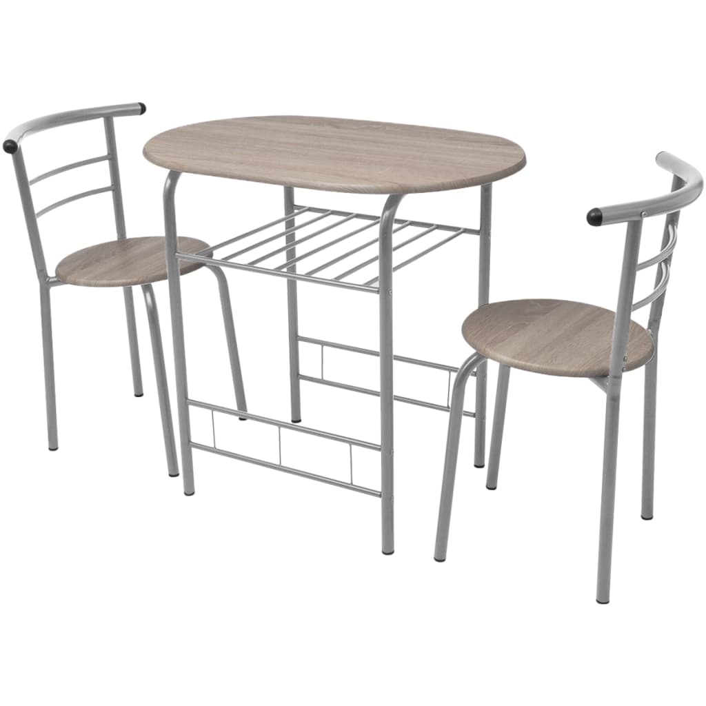 Breakfast Bar Set MDF- Kitchen & Dining Furniture Sets - HomeShopIreland - Home Shop Ireland - Kitchen & Dining Furniture Sets - Breakfast Bar Set MDF