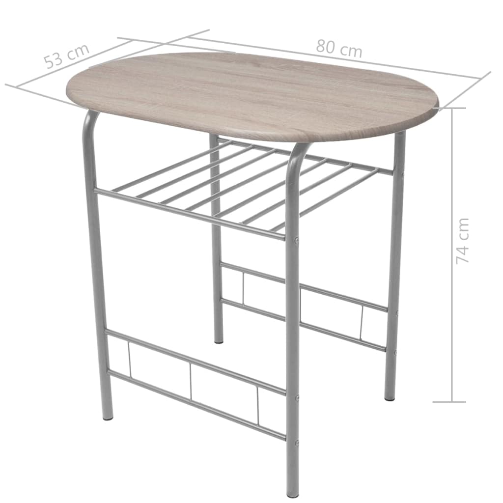 Breakfast Bar Set MDF- Kitchen & Dining Furniture Sets - HomeShopIreland - Home Shop Ireland - Kitchen & Dining Furniture Sets - Breakfast Bar Set MDF