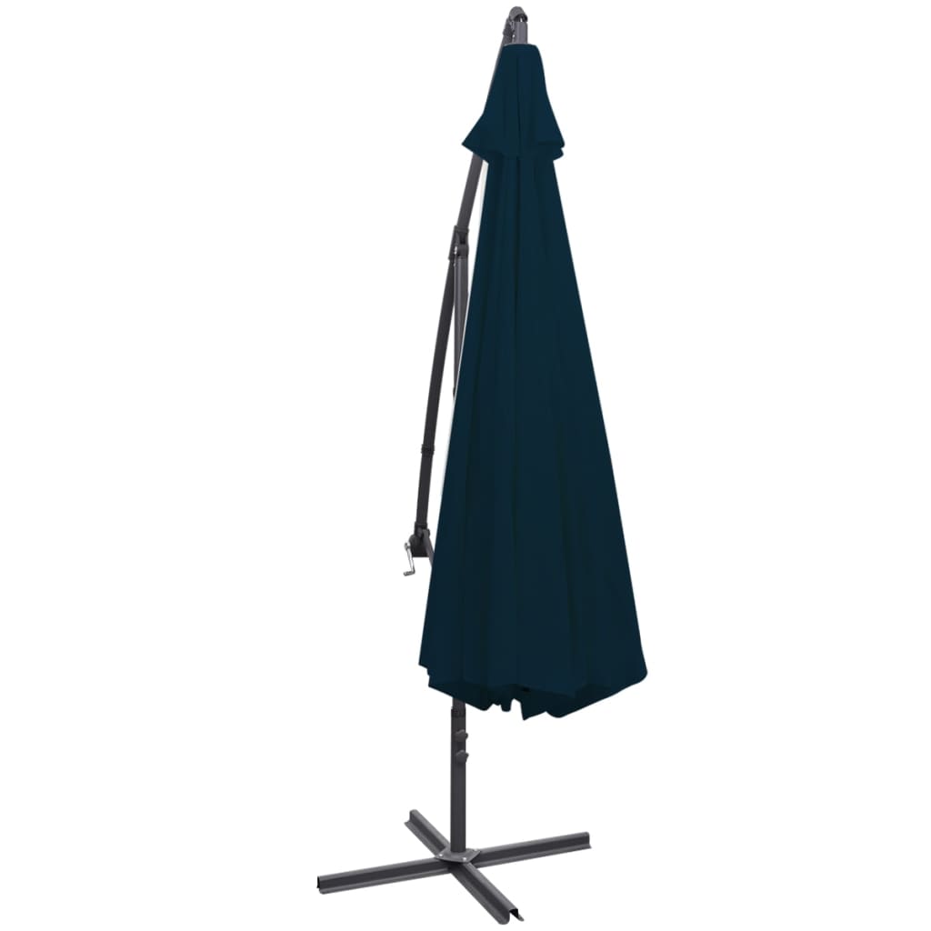 Cantilever Umbrella 3.5 m Blue- Outdoor Umbrellas & Sunshades - HomeShopIreland - Home Shop Ireland - Outdoor Umbrellas & Sunshades - Cantilever Umbrella 3.5 m Blue