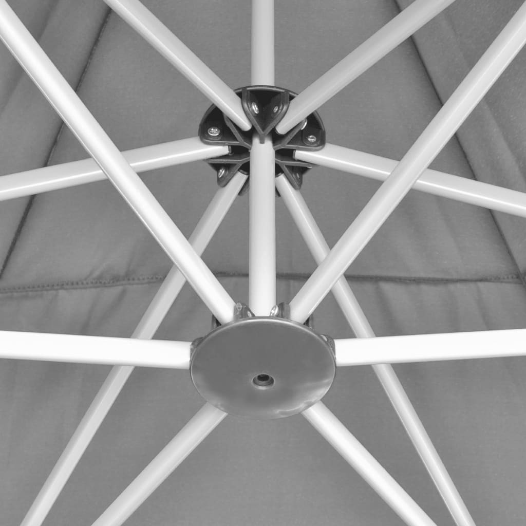 Hexagonal Pop-Up Foldable Marquee Grey 3.6x3.1 m- Canopies & Gazebos - HomeShopIreland - Home Shop Ireland - Canopies & Gazebos - Hexagonal Pop-Up Foldable Marquee Grey 3.6x3.1 m