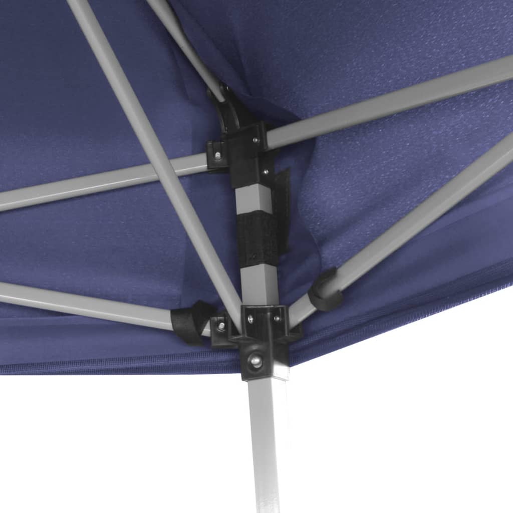 Hexagonal Pop-Up Marquee with 6 Sidewalls Dark Blue 3.6x3.1 m- Canopies & Gazebos - HomeShopIreland - Home Shop Ireland - Canopies & Gazebos - Hexagonal Pop-Up Marquee with 6 Sidewalls Dark Blue 3.6x3.1 m