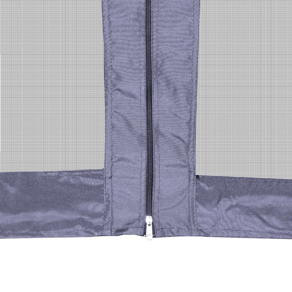 Hexagonal Pop-Up Marquee with 6 Sidewalls Dark Blue 3.6x3.1 m- Canopies & Gazebos - HomeShopIreland - Home Shop Ireland - Canopies & Gazebos - Hexagonal Pop-Up Marquee with 6 Sidewalls Dark Blue 3.6x3.1 m