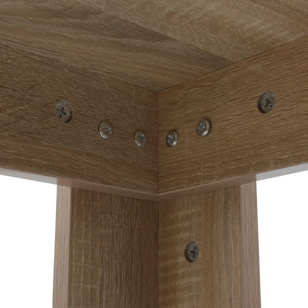 Dining Table 140x80x75 cm Oak- Kitchen & Dining Room Tables - HomeShopIreland - Home Shop Ireland - Kitchen & Dining Room Tables - Dining Table 140x80x75 cm Oak