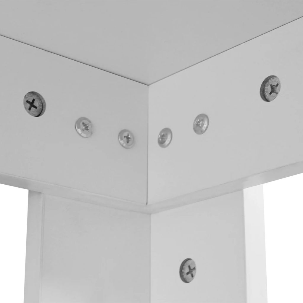 Dining Table 140x80x75 cm White- Kitchen & Dining Room Tables - HomeShopIreland - Home Shop Ireland - Kitchen & Dining Room Tables - Dining Table 140x80x75 cm White