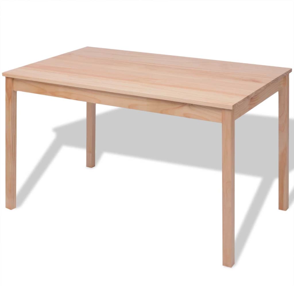 Seven Piece Dining Set Pinewood- Kitchen & Dining Furniture Sets - HomeShopIreland - Home Shop Ireland - Kitchen & Dining Furniture Sets - Seven Piece Dining Set Pinewood