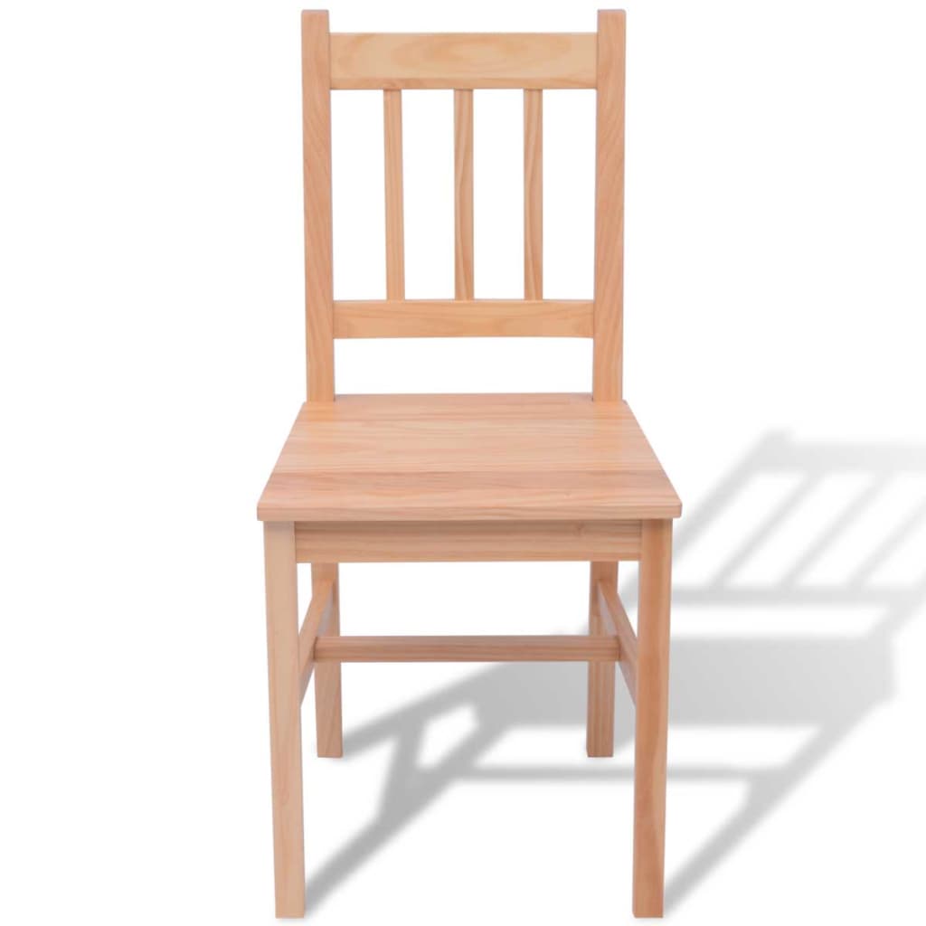 Seven Piece Dining Set Pinewood- Kitchen & Dining Furniture Sets - HomeShopIreland - Home Shop Ireland - Kitchen & Dining Furniture Sets - Seven Piece Dining Set Pinewood