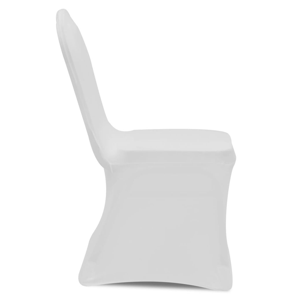Stretch Chair Cover 4 pcs White- Slipcovers - HomeShopIreland - Home Shop Ireland - Slipcovers - Stretch Chair Cover 4 pcs White