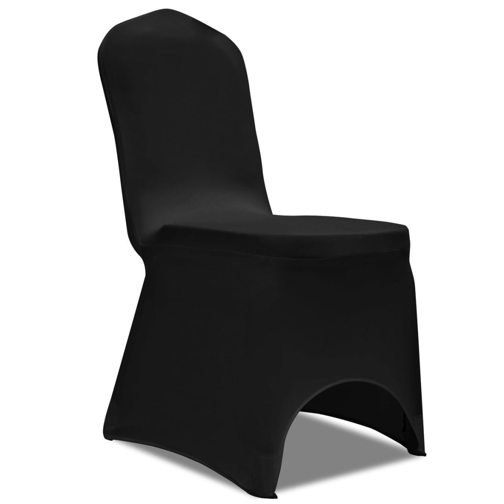 Stretch Chair Cover 4 pcs Black- Slipcovers - HomeShopIreland - Home Shop Ireland - Slipcovers - Stretch Chair Cover 4 pcs Black