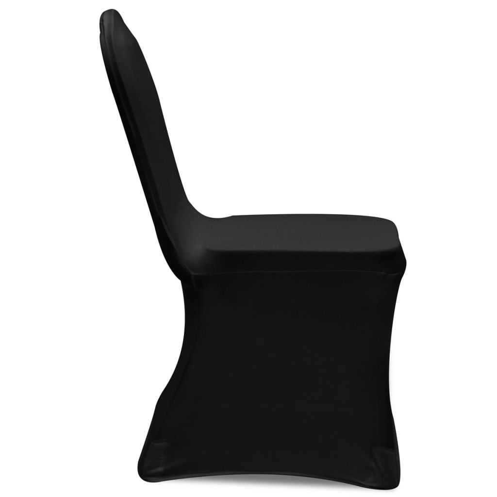 Stretch Chair Cover 4 pcs Black- Slipcovers - HomeShopIreland - Home Shop Ireland - Slipcovers - Stretch Chair Cover 4 pcs Black