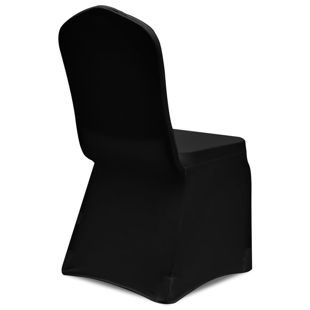 Stretch Chair Cover 4 pcs Black- Slipcovers - HomeShopIreland - Home Shop Ireland - Slipcovers - Stretch Chair Cover 4 pcs Black