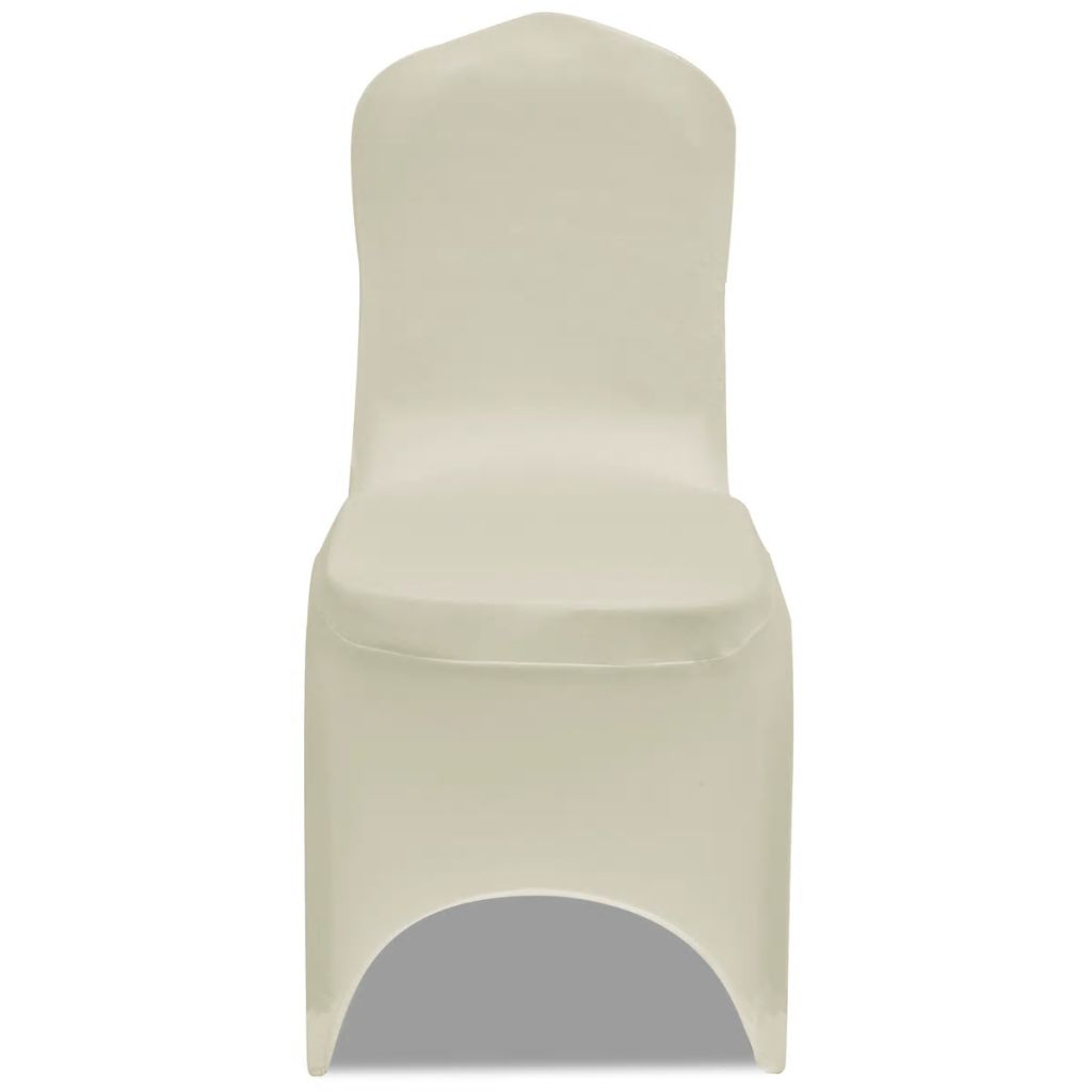 Stretch Chair Cover 4 pcs Cream- Slipcovers - HomeShopIreland - Home Shop Ireland - Slipcovers - Stretch Chair Cover 4 pcs Cream