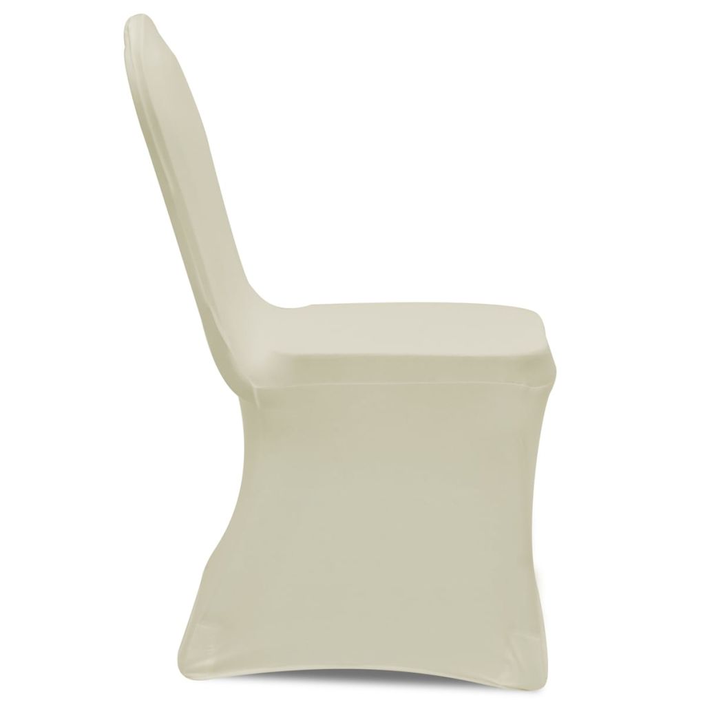 Stretch Chair Cover 4 pcs Cream- Slipcovers - HomeShopIreland - Home Shop Ireland - Slipcovers - Stretch Chair Cover 4 pcs Cream