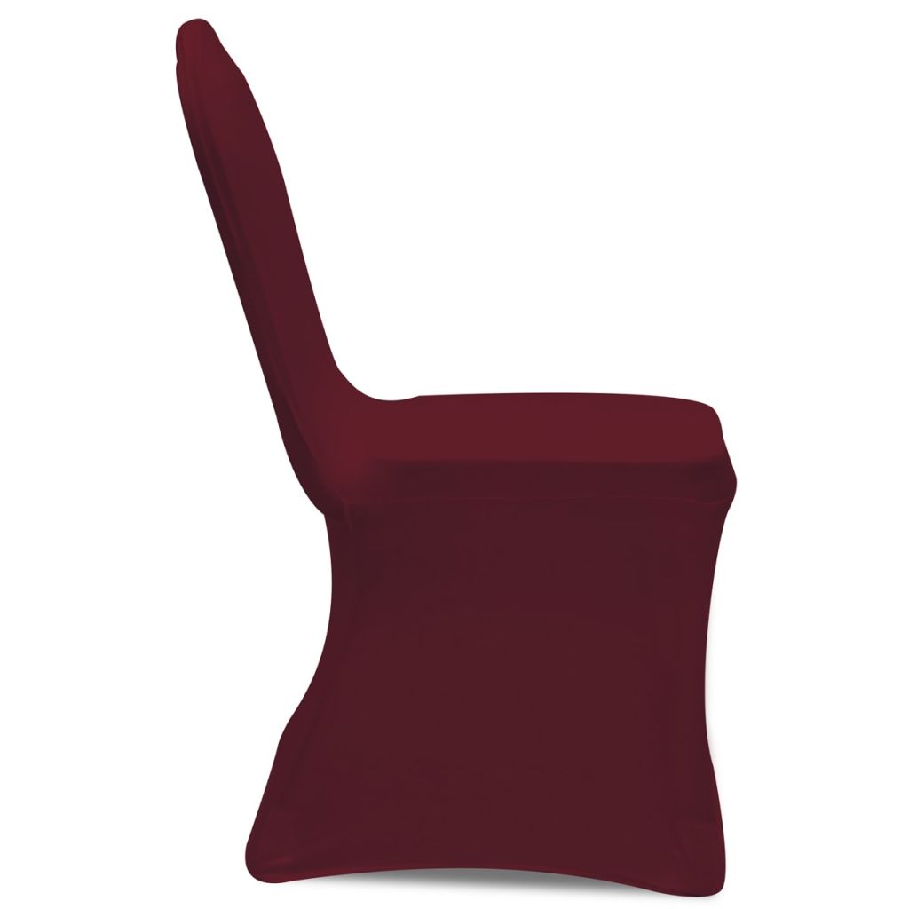Stretch Chair Cover 4 pcs Bordeaux- Slipcovers - HomeShopIreland - Home Shop Ireland - Slipcovers - Stretch Chair Cover 4 pcs Bordeaux