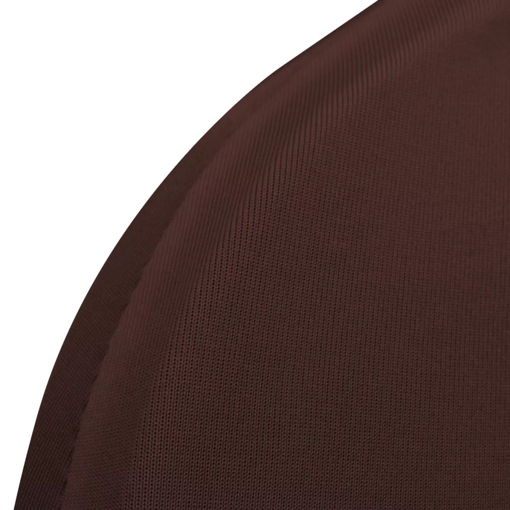 Stretch Chair Cover 6 pcs Brown- Slipcovers - HomeShopIreland - Home Shop Ireland - Slipcovers - Stretch Chair Cover 6 pcs Brown