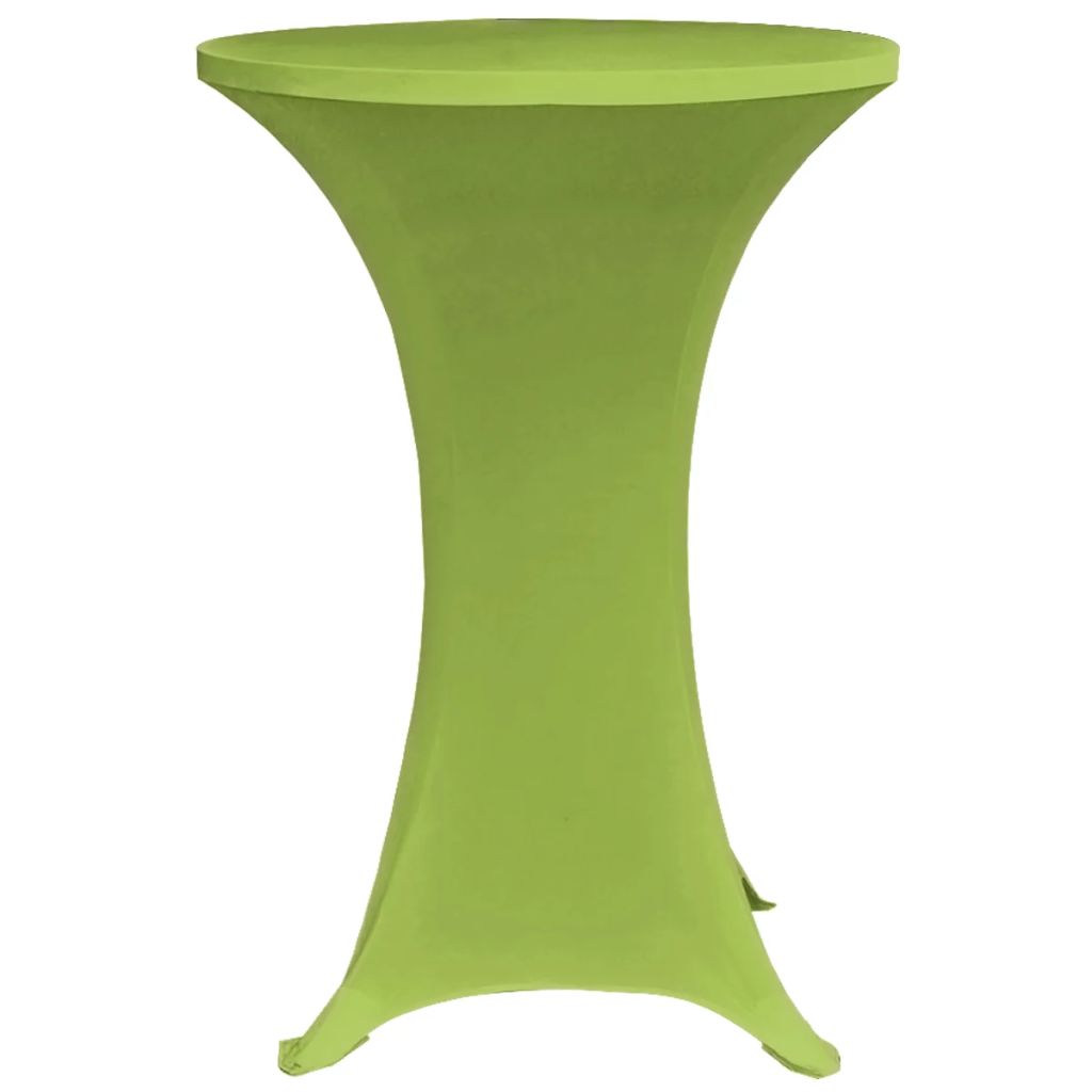 Stretch Table Cover 2 pcs 70 cm Green- Slipcovers - HomeShopIreland - Home Shop Ireland - Slipcovers - Stretch Table Cover 2 pcs 70 cm Green