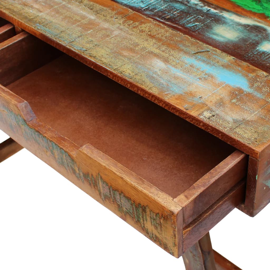 Desk Solid Reclaimed Wood- Desks - HomeShopIreland - Home Shop Ireland - Desks - Desk Solid Reclaimed Wood