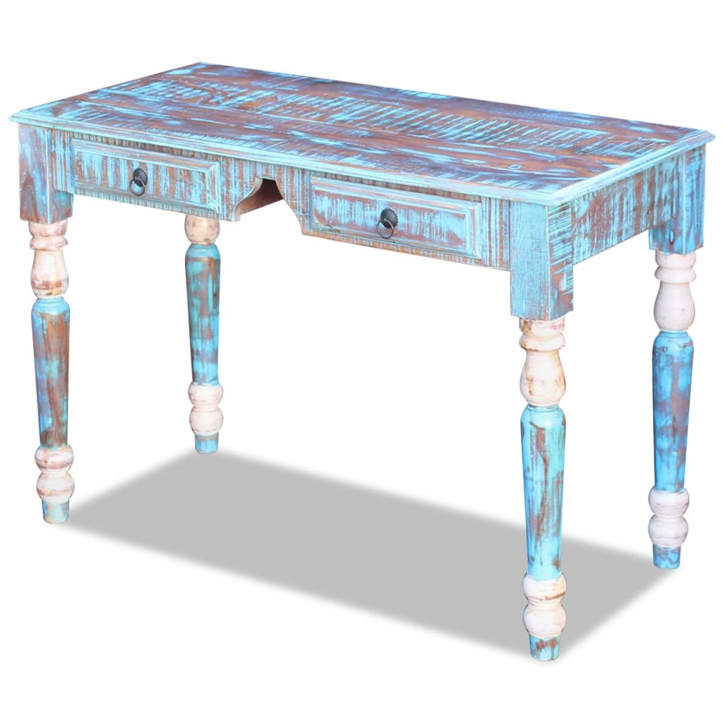 Desk Solid Reclaimed Wood- Desks - HomeShopIreland - Home Shop Ireland - Desks - Desk Solid Reclaimed Wood