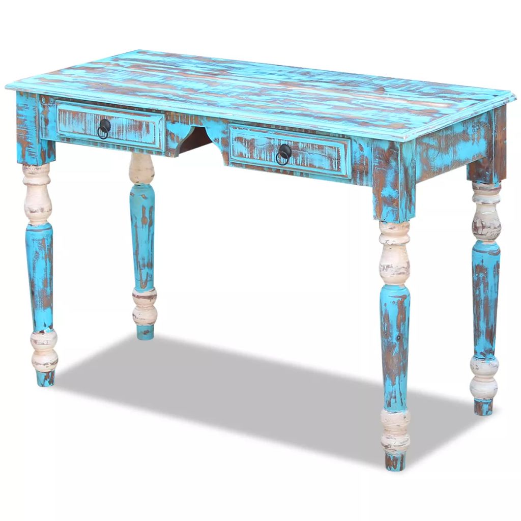 Desk Solid Reclaimed Wood- Desks - HomeShopIreland - Home Shop Ireland - Desks - Desk Solid Reclaimed Wood