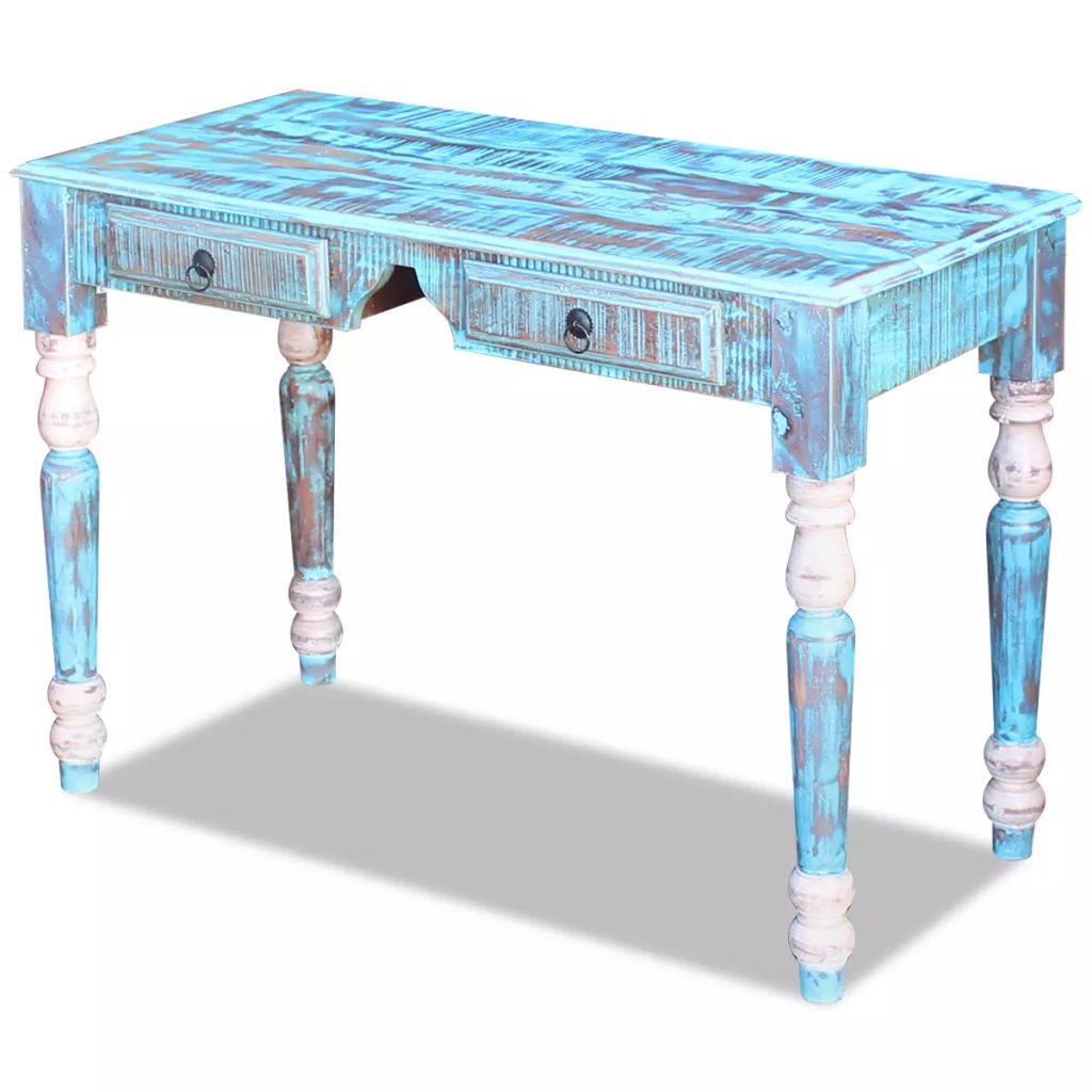 Desk Solid Reclaimed Wood- Desks - HomeShopIreland - Home Shop Ireland - Desks - Desk Solid Reclaimed Wood