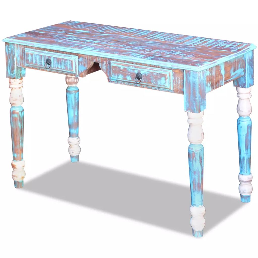 Desk Solid Reclaimed Wood- Desks - HomeShopIreland - Home Shop Ireland - Desks - Desk Solid Reclaimed Wood