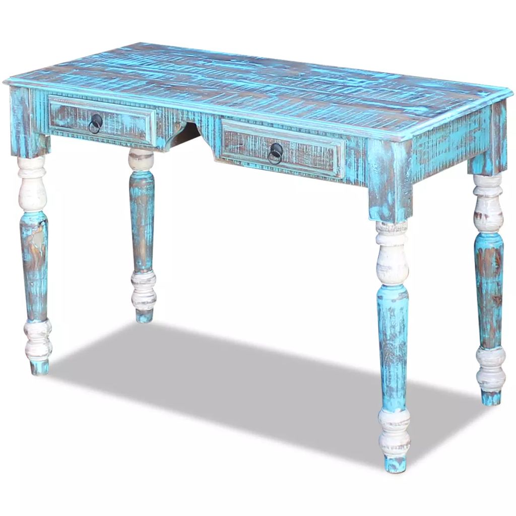 Desk Solid Reclaimed Wood- Desks - HomeShopIreland - Home Shop Ireland - Desks - Desk Solid Reclaimed Wood