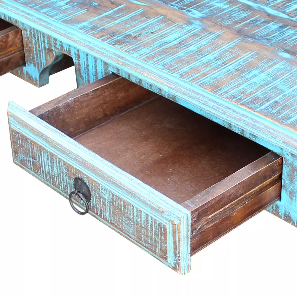 Desk Solid Reclaimed Wood- Desks - HomeShopIreland - Home Shop Ireland - Desks - Desk Solid Reclaimed Wood