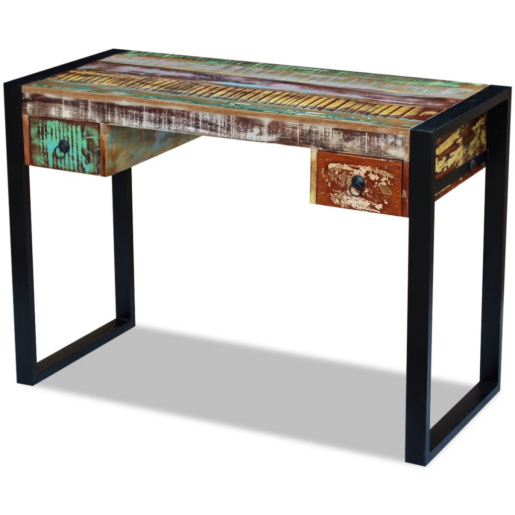 Desk Solid Reclaimed Wood- Desks - HomeShopIreland - Home Shop Ireland - Desks - Desk Solid Reclaimed Wood